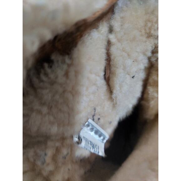 UGG metro short bow Chestnut Boots SZ 6 - Picture 11 of 14